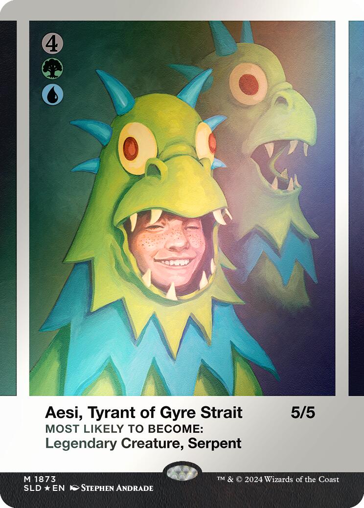 Aesi, Tyrant of Gyre Strait (Rainbow Foil) [Secret Lair Drop Series] | Devastation Store