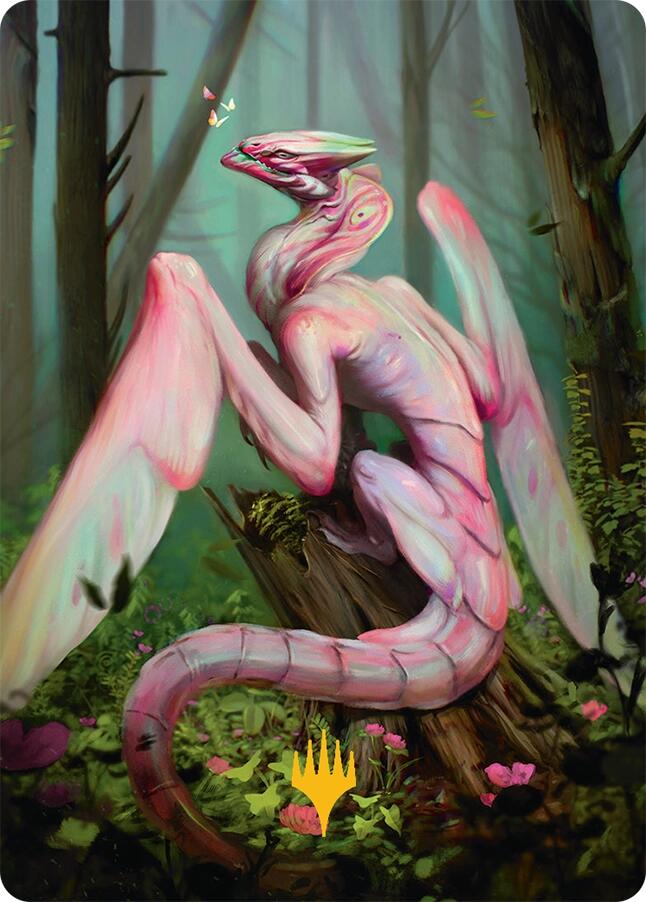 Bloomvine Regent Art Card (46/54) (Gold-Stamped) [Tarkir: Dragonstorm Art Series] | Devastation Store