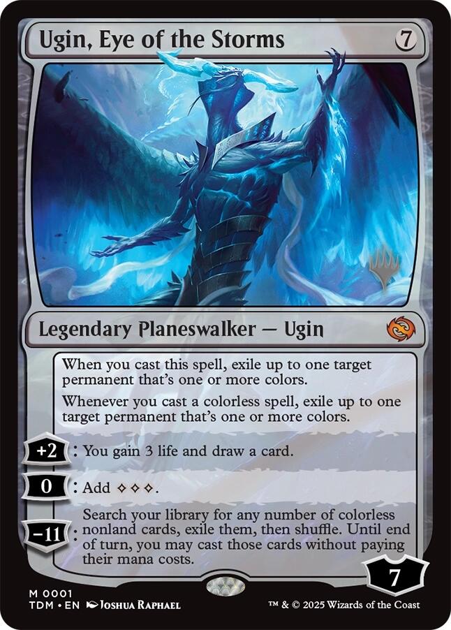 Ugin, Eye of the Storms [Tarkir: Dragonstorm Promos] | Devastation Store