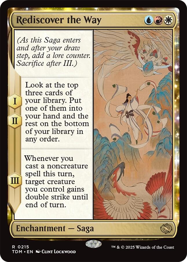 Rediscover the Way [Tarkir: Dragonstorm Promos] | Devastation Store