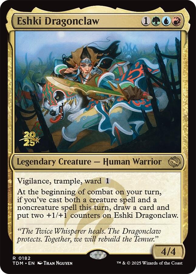 Eshki Dragonclaw [Tarkir: Dragonstorm Prerelease Cards] | Devastation Store