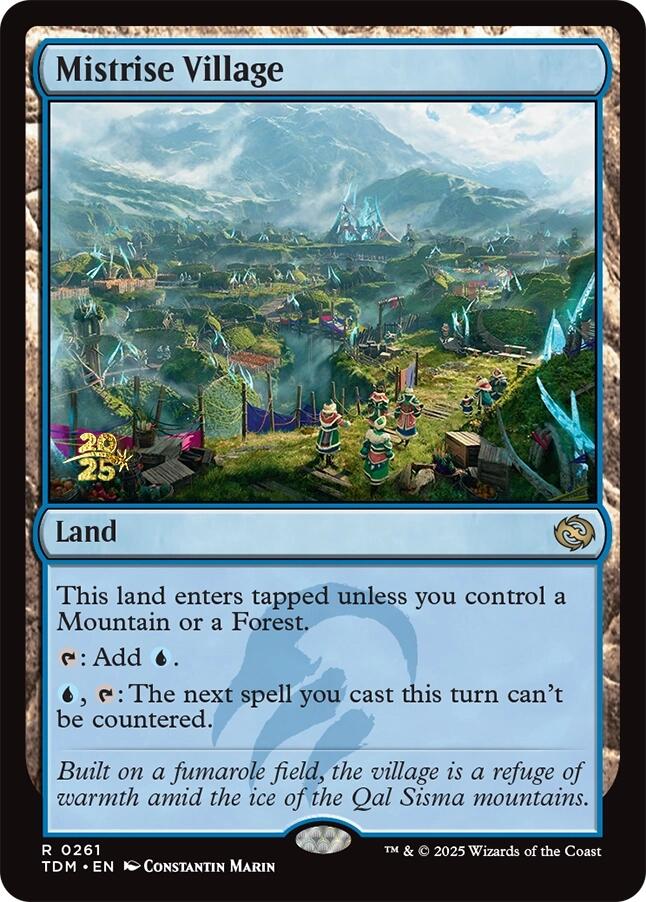 Mistrise Village [Tarkir: Dragonstorm Prerelease Cards] | Devastation Store