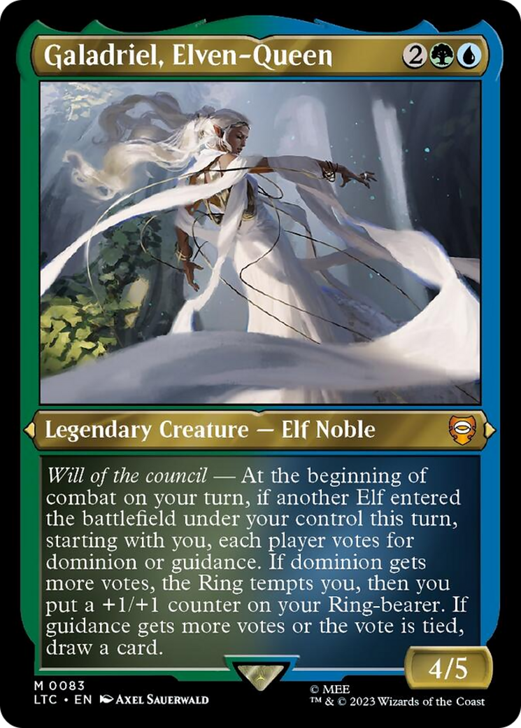 Galadriel, Elven-Queen (Display Commander) [The Lord of the Rings: Tales of Middle-Earth Commander] | Devastation Store