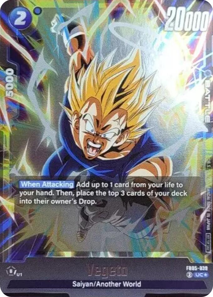 Vegeta (Tournament Pack 06) [Fusion World Tournament Cards] | Devastation Store