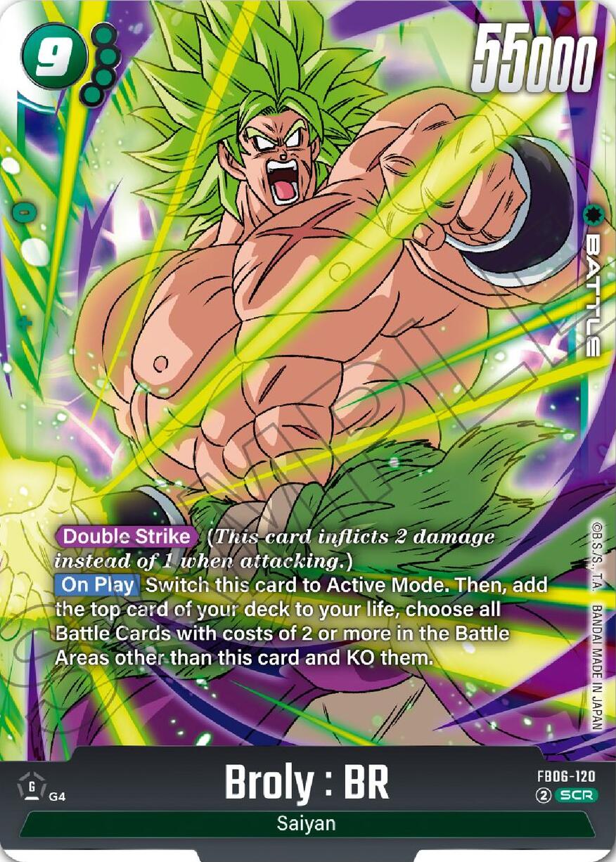 Broly : BR (FB06-120) [Rivals Clash] | Devastation Store