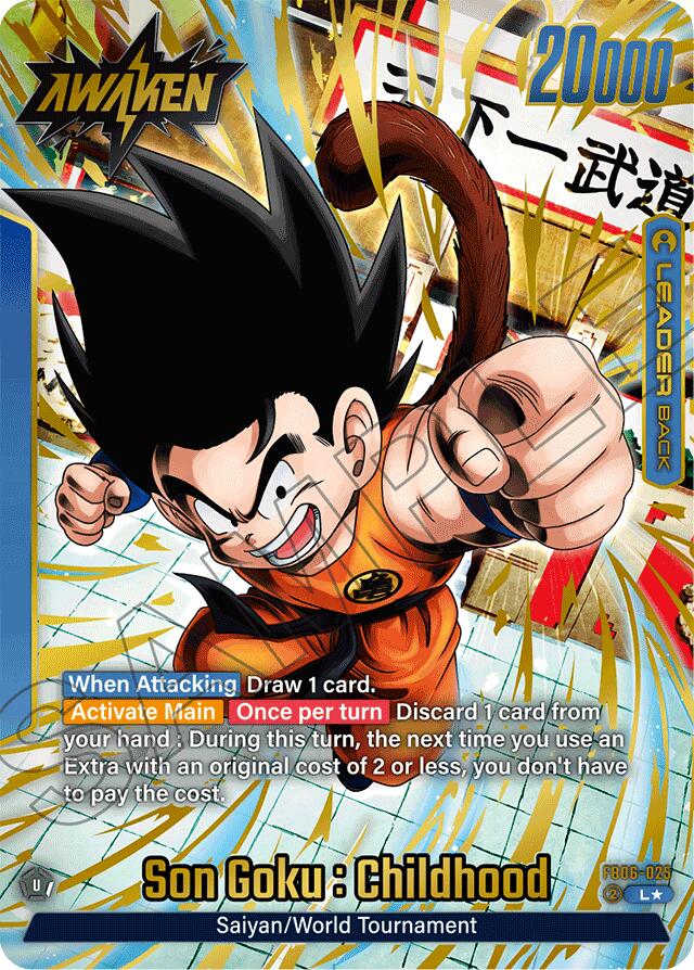 Son Goku : Childhood (FB06-025) (Alternate Art) [Rivals Clash] - Devastation Store | Devastation Store