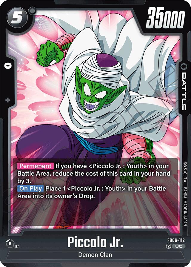Piccolo Jr. (FB06-112) [Rivals Clash] | Devastation Store