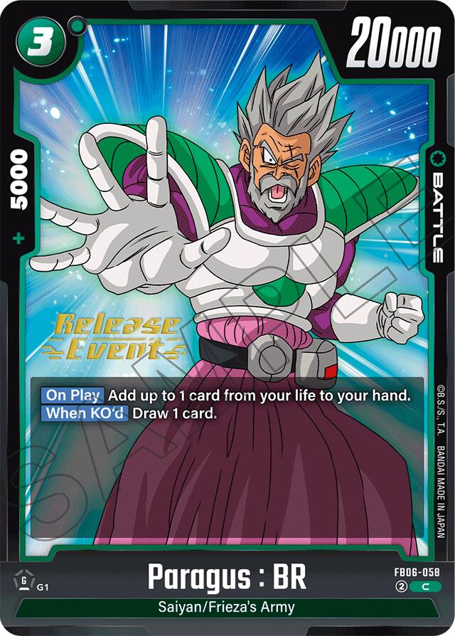 Paragus : BR (FB06-058) [Rivals Clash Release Event Cards] | Devastation Store