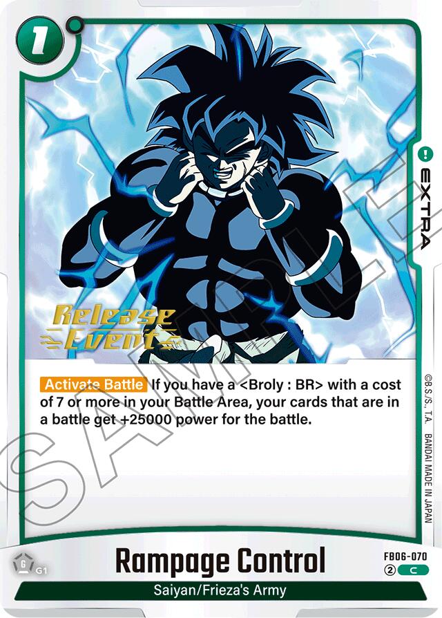 Rampage Control [Rivals Clash Release Event Cards] | Devastation Store