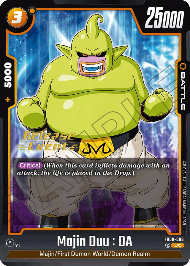 Majin Duu : DA [Rivals Clash Release Event Cards] | Devastation Store