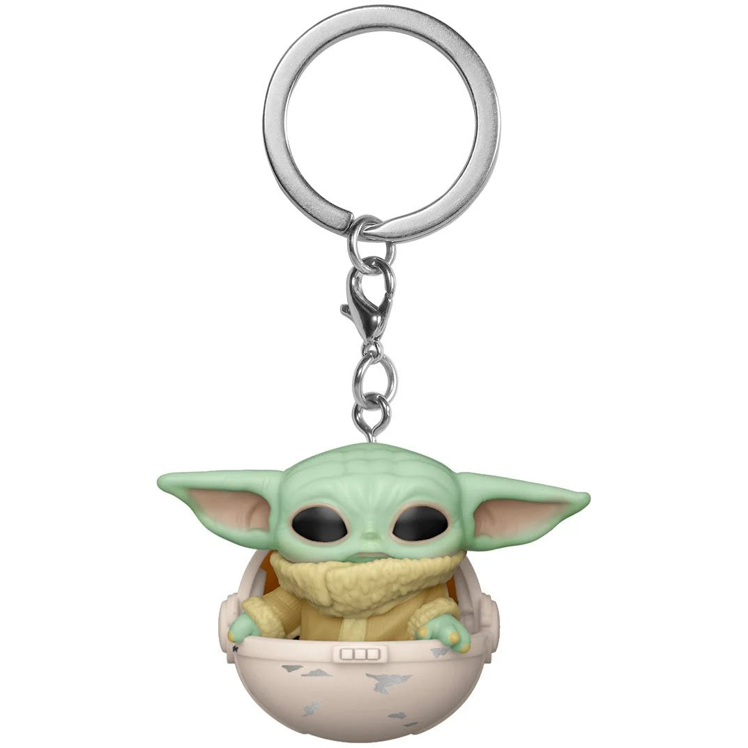 Funko Pop Keychain Llavero Star Wars The Mandalorian Grogu in Pod | Devastation Store