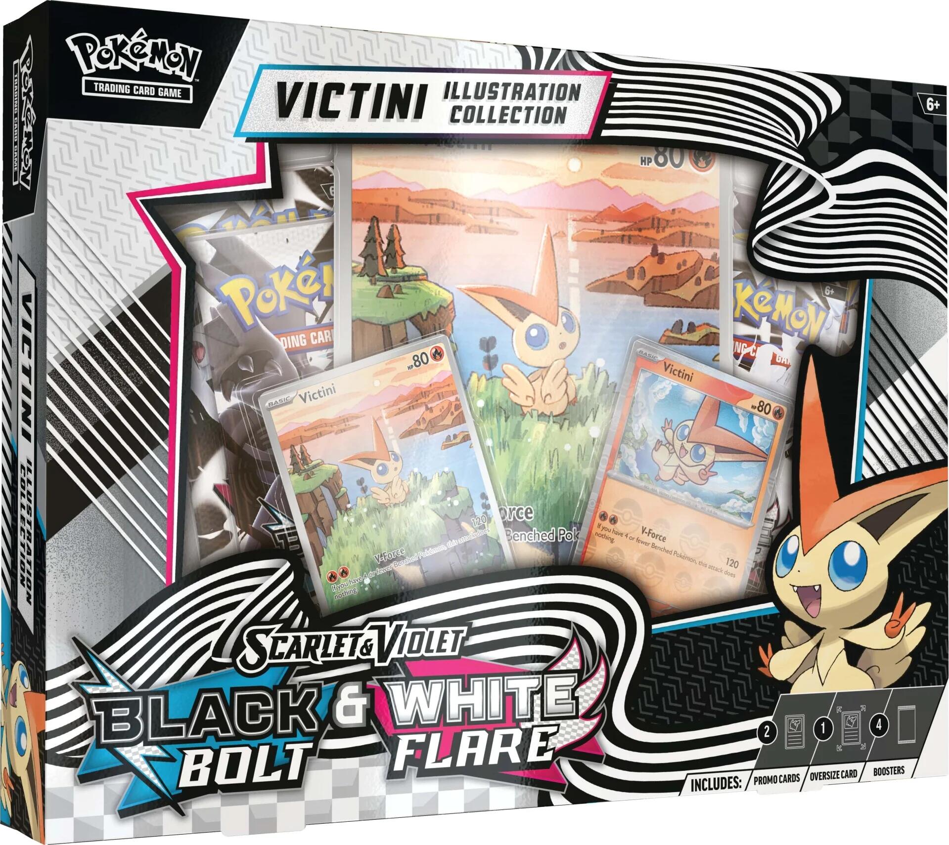 Scarlet & Violet: Black Bolt - Unova Victini Illustration Collection | Devastation Store