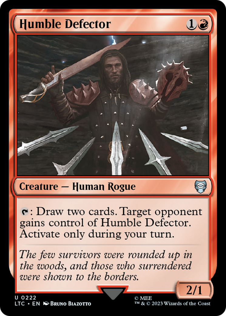 Humble Defector [The Lord of the Rings: Tales of Middle-Earth Commander] | Devastation Store