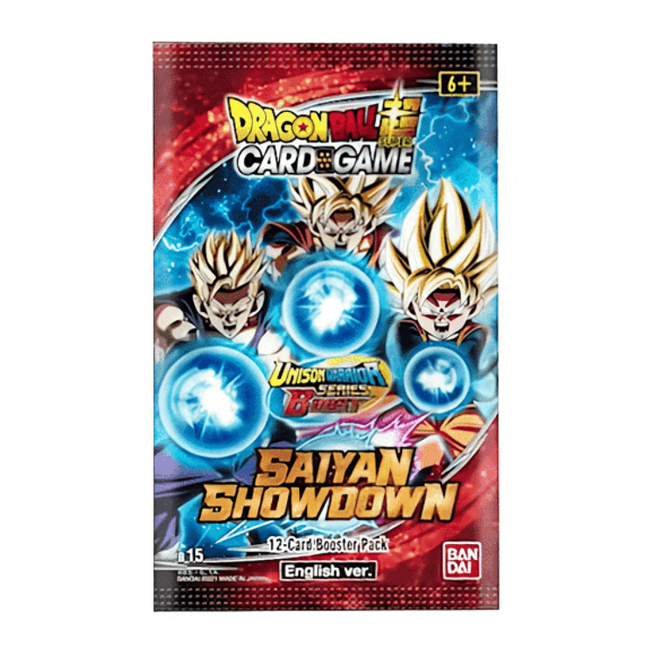 Unison Warrior Series: Saiyan Showdown [DBS-B15] - Booster Pack | Devastation Store