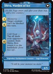 Jill, Shiva's Dominant // Shiva, Warden of Ice (Extended Art) [FINAL FANTASY] | Devastation Store