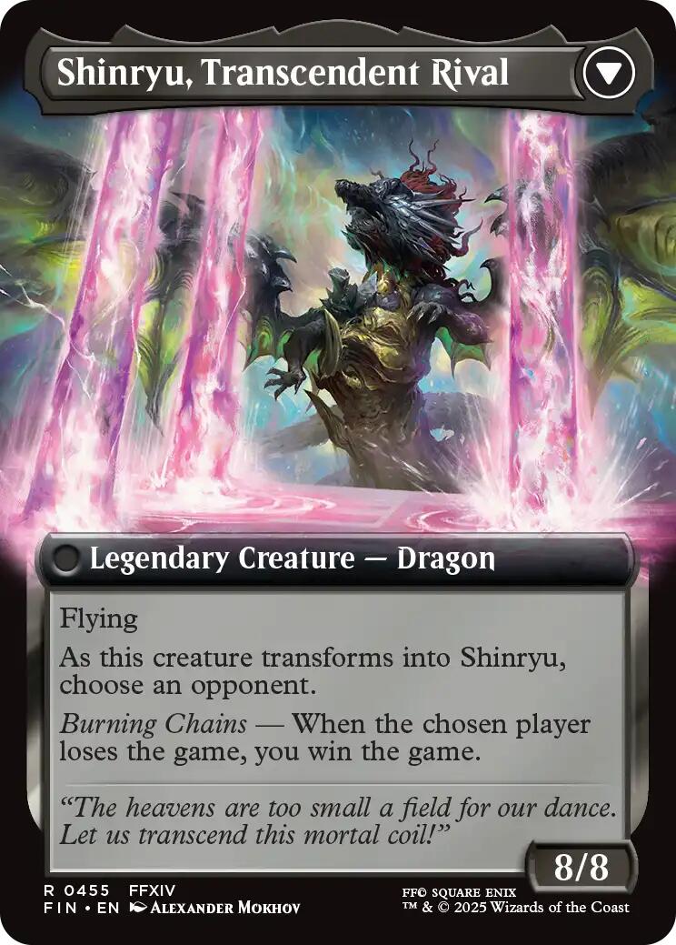 Zenos yae Galvus // Shinryu, Transcendent Rival (Extended Art) [FINAL FANTASY] | Devastation Store