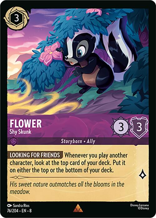 Flower - Shy Skunk (76/204) [Reign of Jafar] | Devastation Store