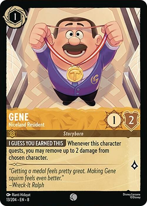 Gene - Niceland Resident (13/204) [Reign of Jafar] | Devastation Store