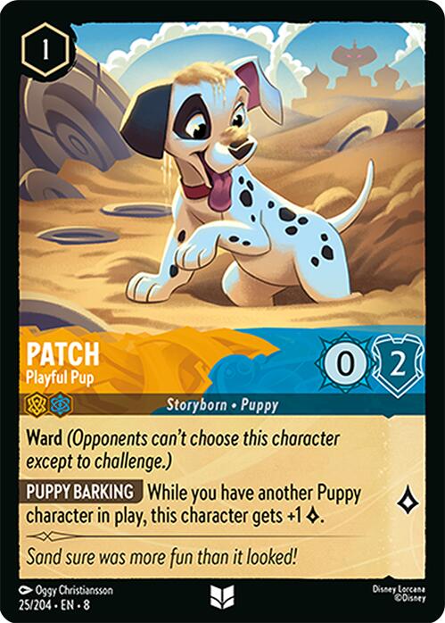 Patch - Playful Pup (25/204) [Reign of Jafar] | Devastation Store