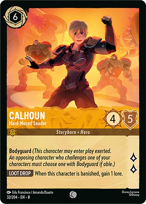 Calhoun - Hard-Nosed Leader (32/204) [Reign of Jafar] | Devastation Store