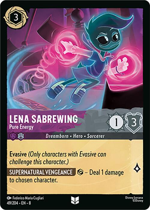 Lena Sabrewing -- Pure Energy (49/204) [Reign of Jafar] | Devastation Store