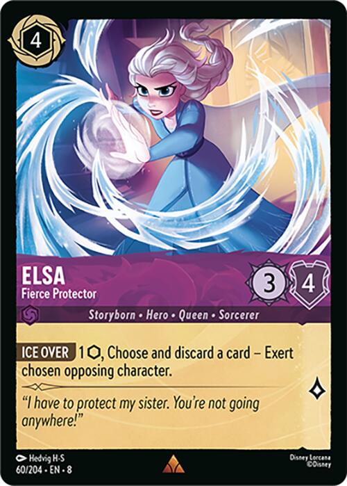 Elsa - Fierce Protector (60/204) [Reign of Jafar] | Devastation Store