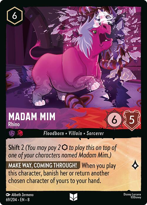 Madam Mim - Rhino (69/204) [Reign of Jafar] | Devastation Store