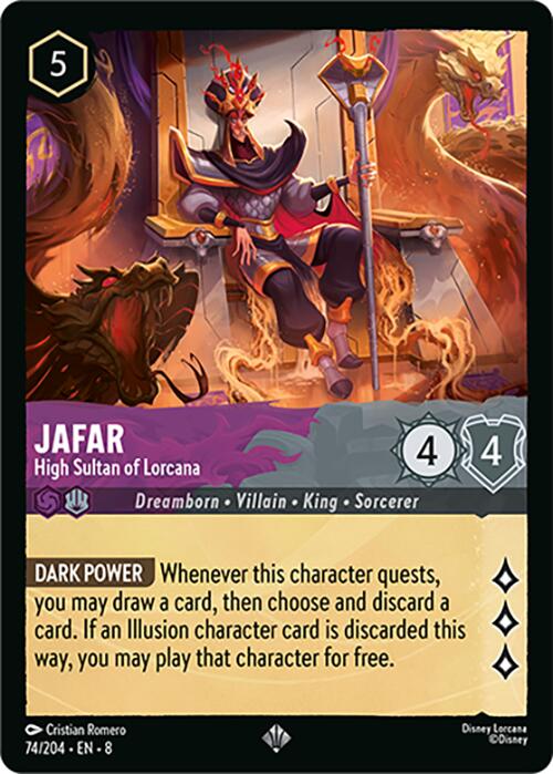 Jafar - High Sultan of Lorcana (74/204) [Reign of Jafar] | Devastation Store
