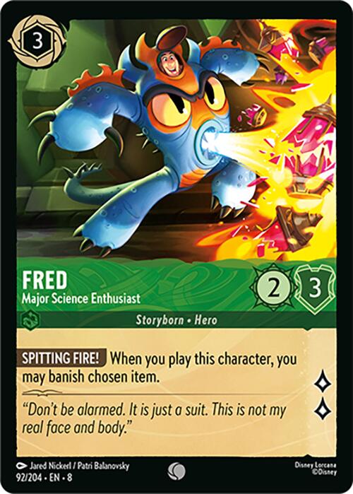 Fred - Major Science Enthusiast (92/204) [Reign of Jafar] | Devastation Store