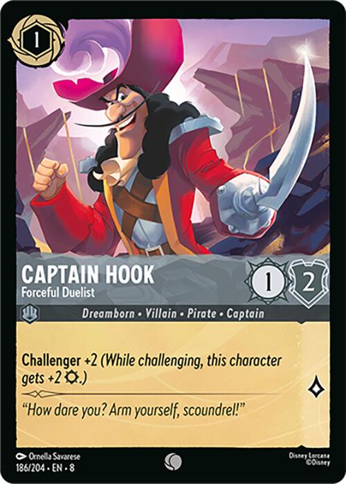 Captain Hook - The Pirate King (109/204) [Reign of Jafar] | Devastation Store