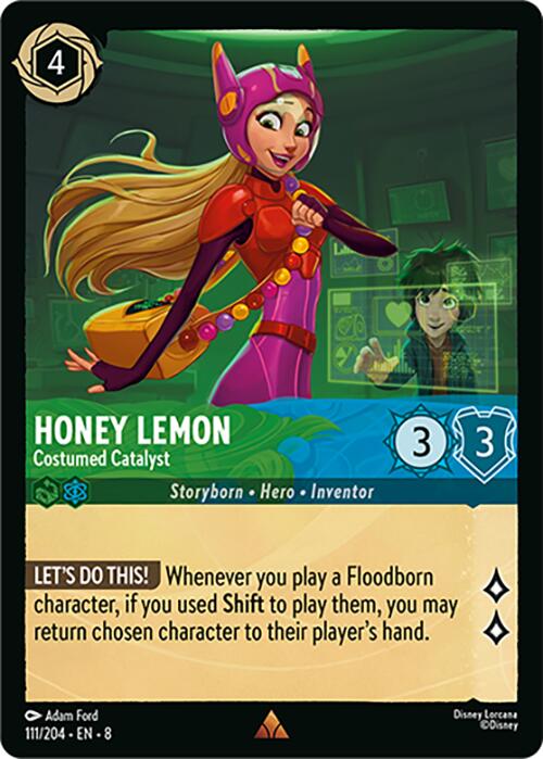 Honey Lemon - Costumed Catalyst (111/204) [Reign of Jafar] | Devastation Store