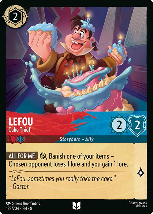 LeFou - Cake Thief (138/204) [Reign of Jafar] | Devastation Store