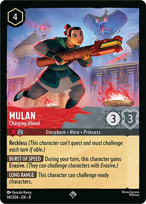 Mulan - Charging Ahead (141/204) [Reign of Jafar] | Devastation Store
