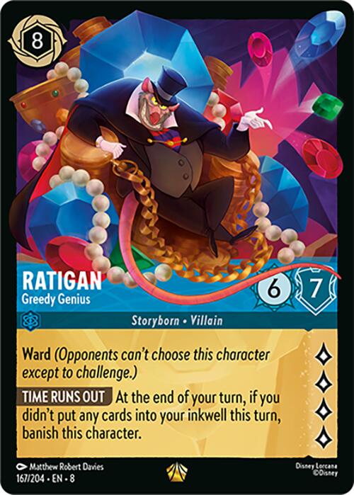 Ratigan - Greedy Genius (167/204) [Reign of Jafar] | Devastation Store