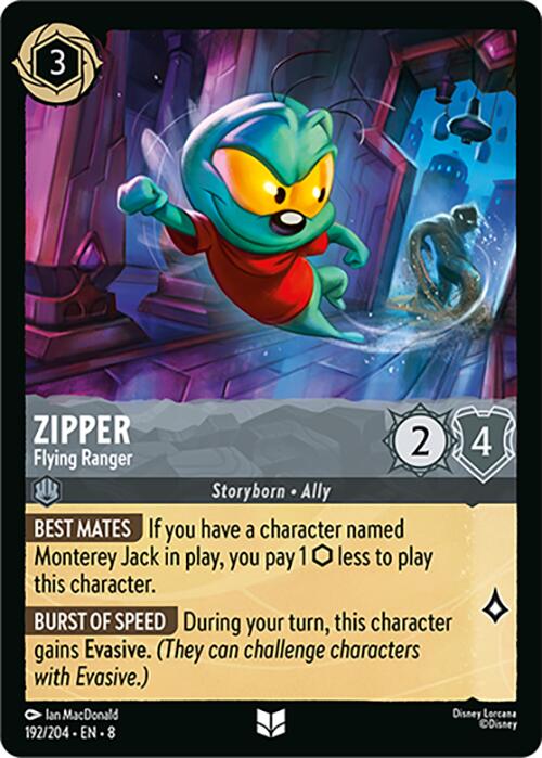 Zipper - Flying Ranger (192/204) [Reign of Jafar] | Devastation Store