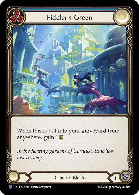 Fiddler's Green (Blue) [SEA214] (High Seas) | Devastation Store