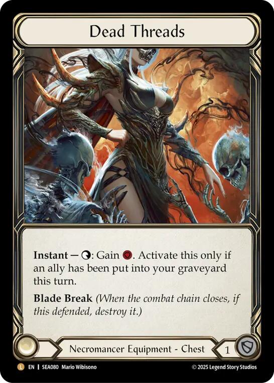 Dead Threads [SEA080] (High Seas)  Rainbow Foil | Devastation Store