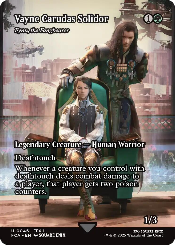 Vayne Carudas Solidor - Fynn, the Fangbearer (Showcase) [FINAL FANTASY : Through the Ages] | Devastation Store