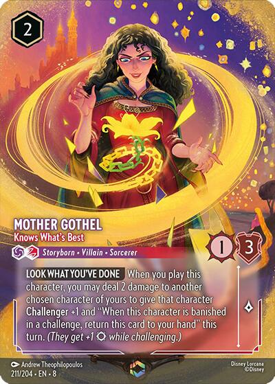 Mother Gothel - Knows What's Best (Enchanted) (211/204) [Reign of Jafar] | Devastation Store