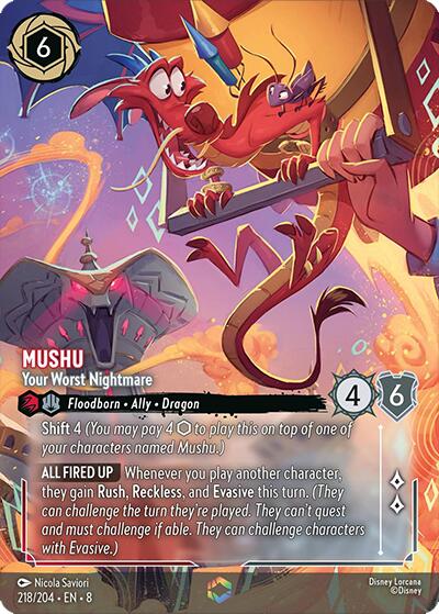 Mushu - Your Worst Nightmare (Enchanted) (218/204) [Reign of Jafar] | Devastation Store