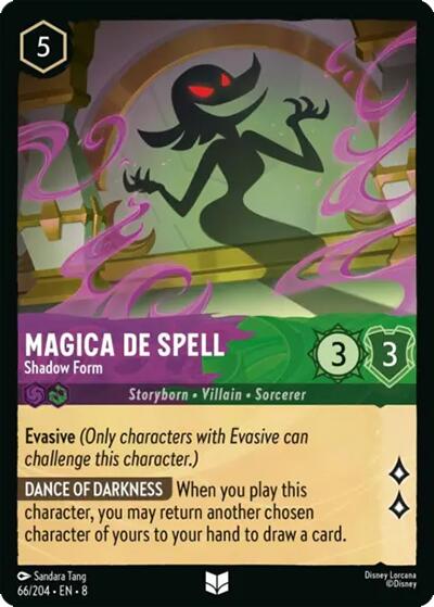 Magica De Spell - Shadow Form (66/204) [Reign of Jafar] | Devastation Store