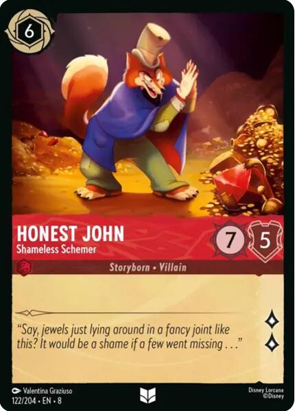 Honest John - Shameless Schemer (122/204) [Reign of Jafar] | Devastation Store