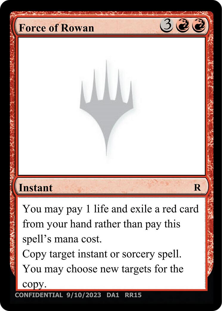Force of Rowan [Unknown Event] | Devastation Store
