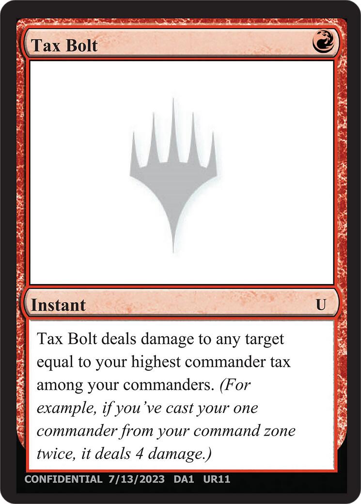 Tax Bolt [Mystery Booster] | Devastation Store