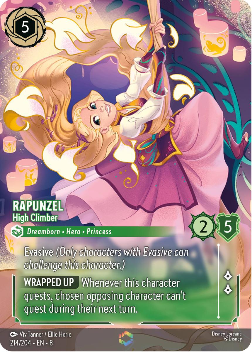 Rapunzel - High Climber (Enchanted) (214/204) [Reign of Jafar] | Devastation Store