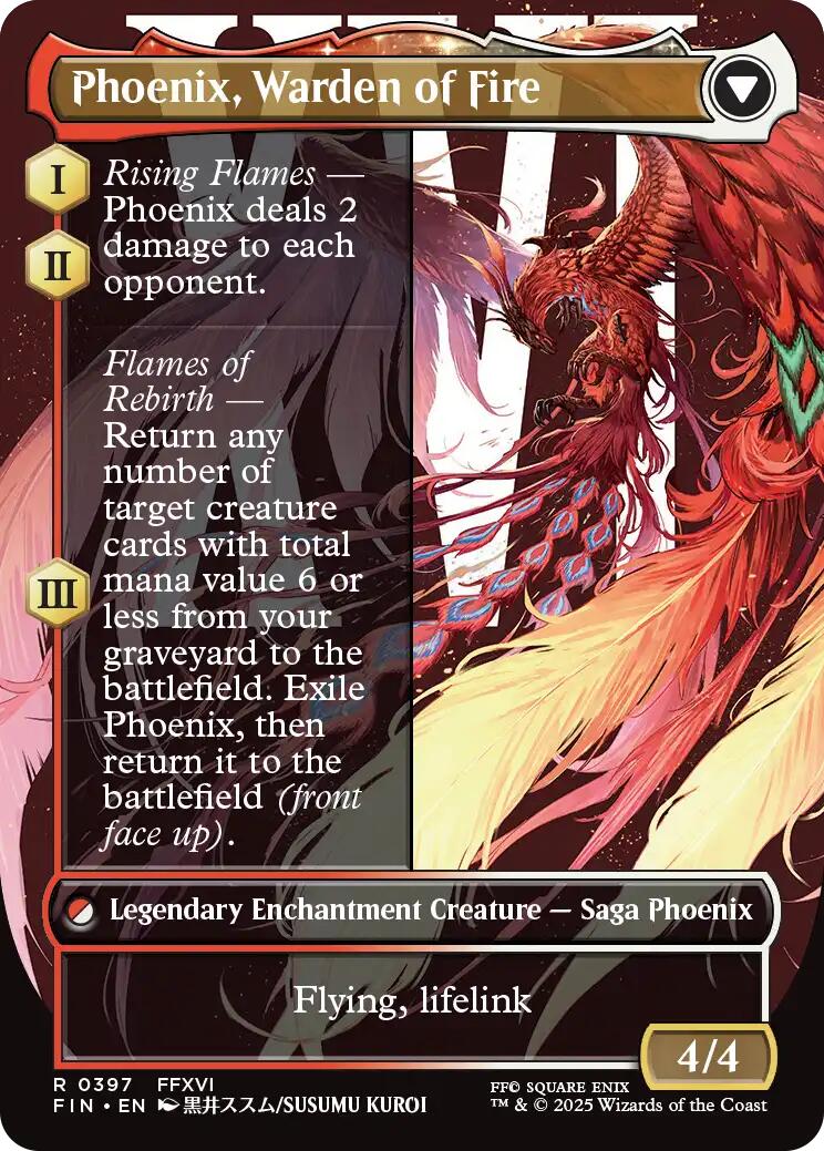 Joshua, Phoenix's Dominant (Borderless) [FINAL FANTASY : Through the Ages] | Devastation Store