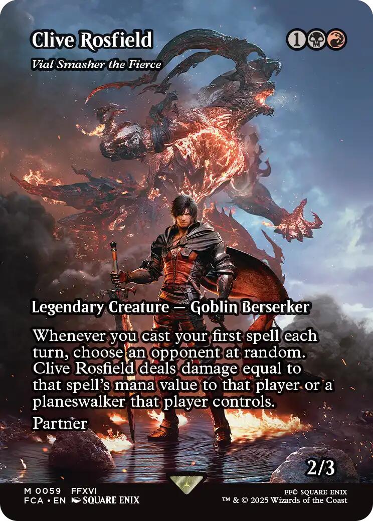 Clive Rosfield - Vial Smasher the Fierce (Showcase) [FINAL FANTASY : Through the Ages] | Devastation Store