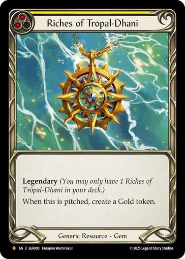 Riches of Tropal-Dhani [SEA000] (High Seas)  Rainbow Foil | Devastation Store