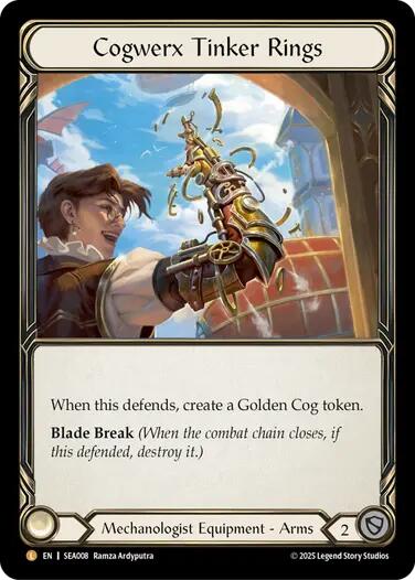 Cogwerx Tinker Rings [SEA008] (High Seas)  Rainbow Foil | Devastation Store