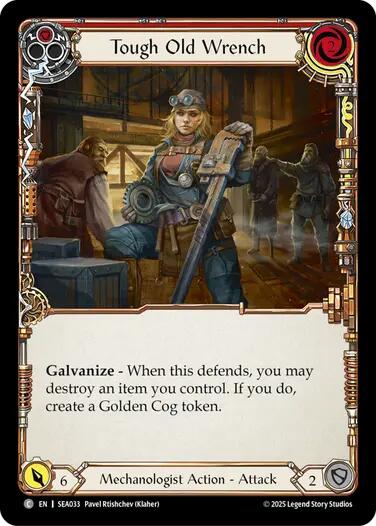 Tough Old Wrench (Red) [SEA033] (High Seas) | Devastation Store